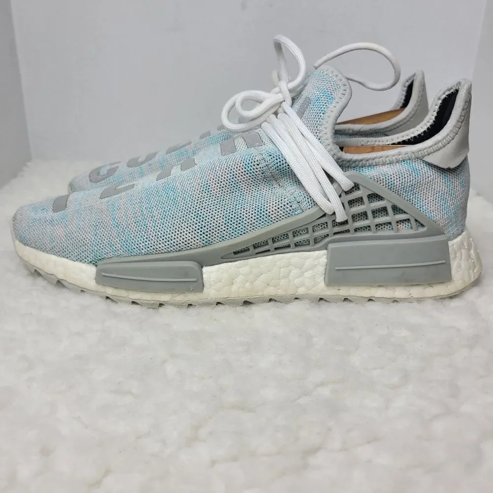 adidas NMD Human Race Trail x Pharrell x BBC Men's Sneaker Size 10 Cotton Candy